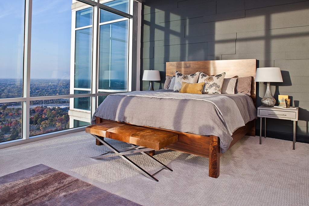Walnut Platform Bed